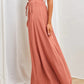Solid Color High Waist Pants