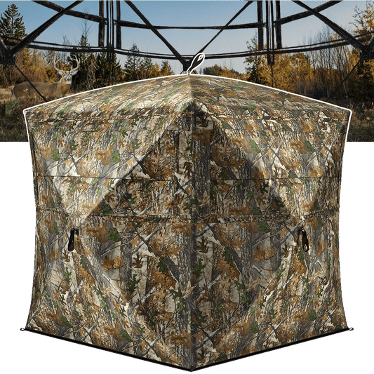 ⏰️Last Day For Free Shipping⌛️Vis Series See Through Hunting Blind, Pop Up Ground Deer Blind