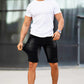Men's Black Jean Short - Flexibility