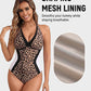 👙2026 NEW TYPE 50% OFF✨Women's Color Block Shapewear One Piece Swimsuit