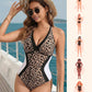 👙2026 NEW TYPE 50% OFF✨Women's Color Block Shapewear One Piece Swimsuit