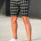 Men's Stretch Chino Short - Plaid
