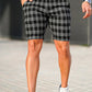 Men's Stretch Chino Short - Plaid