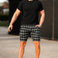 Men's Stretch Chino Short - Plaid