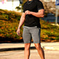 Men's Stretch Chino Short - Dark Grey