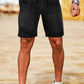 Men's Stretch Denim Short - Black