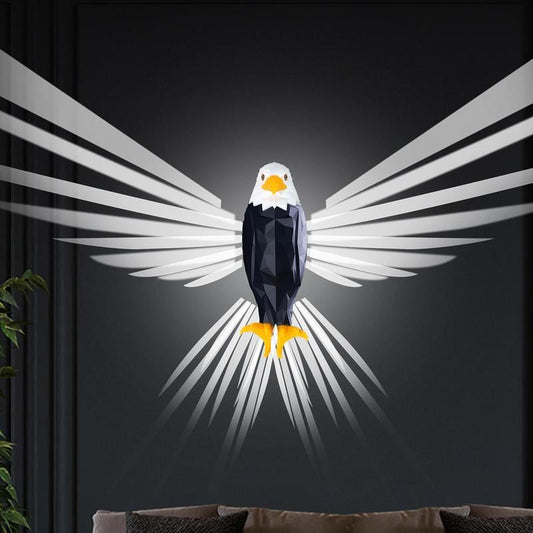 🔥Free Shipping & 50% OFF🔥🦉Eagle-Shaped Wall Lamp | LED Magnetic Night Light | Cool Room Decor💡