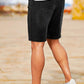 Men's Stretch Denim Short - Black