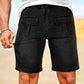 Men's Stretch Denim Short - Black