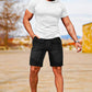 Men's Stretch Denim Short - Black