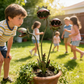 🔥Free Shipping & 50% OFF🪴Whimsical Metal Carnivorous Plant Garden Stake