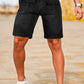 Men's Stretch Denim Short - Black