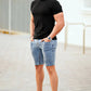 Men's Stretch Denim Short - Blue