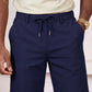 Men's Casual Drawstring Shorts - Navy