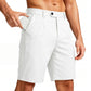 Mens Casual Chino Short - White