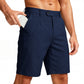 Mens Casual Chino Short - Navy Blue
