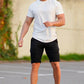 Men's Black Chino Short