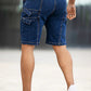 Men's Stretch Denim Short - Dark Blue