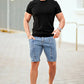 Men's Stretch Denim Short - Blue