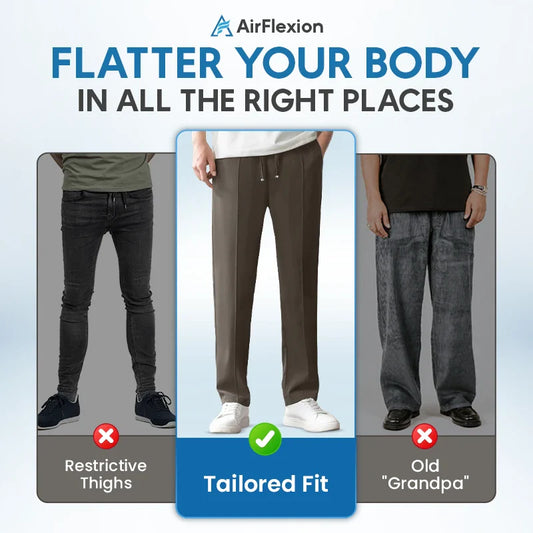 🔥Summer Sale🔥Pull On Ice Silk Stretch Smart Casual Pants