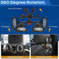 🌞Free Shipping & 50% OFF🔥Dual Head USB Car Seat Fan, 3-Speed 360° Rotatable
