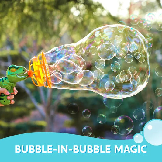🎁Last Day Promotion 49% OFF🔥 Dinosaur Bubble Gun Blower Toy(Battery is not included)