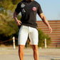 Men's White Denim Shorts