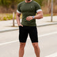 Men's Black Jean Short