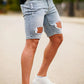 Men's Ripped Short - Blue