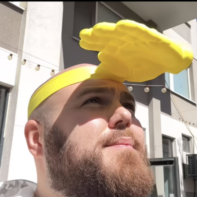 ⏰️Last Day For Free Shipping⌛️Palm-shaped sun hat