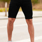 Men's Black Jean Short
