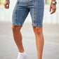 Men's Stretch Denim Short - Blue