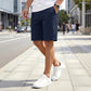 Mens Casual Chino Short - Navy Blue
