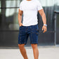 Men's Stretch Denim Short - Dark Blue