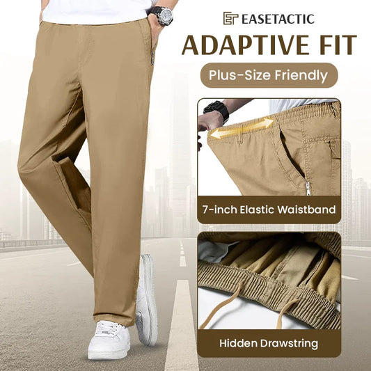 🔥Summer Sale🔥Flex Fit Zipper-Pocket Durable Pants
