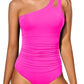 💖LAST DAY SPECIAL PRICE: ￡13.99!!💖One Shoulder One Piece Swimsuit for Women👙