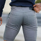 Men's Grey Chino Short