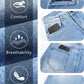 Men's Loose Denim Short - Light Blue