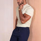 Men's Casual Drawstring Shorts - Navy