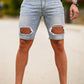 Men's Ripped Short - Blue