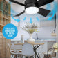 🏆LAST DAY SALE 49% OFF🔥SmartBreez™ 40W LED Ceiling Fan Light – 20.5” Ultra-Quiet with Remote 🎯 | E27 + FREE B22 Adapter 🔌 | For Bedroom 😴, Kitchen 👩‍🍳 & Garage 🛠️ – UK Ready! 🇬🇧