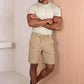Men's Casual Drawstring Shorts - Khaki