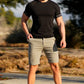 Mens Casual Chino Short - Light Green
