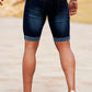 Men's Denim Short - Dark Blue