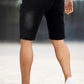 Men's Black Jean Short - Flexibility