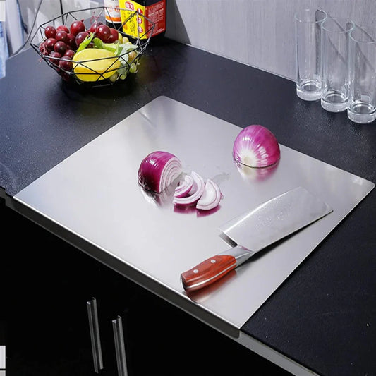 🔥Free Shipping & 50% OFF🔥Stainless Steel Cutting Board