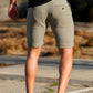 Mens Casual Chino Short - Light Green