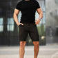 Men's Stretch Chino Short - Black