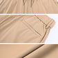 Men's Casual Drawstring Shorts - Khaki
