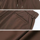 Men's Casual Drawstring Shorts - Brown